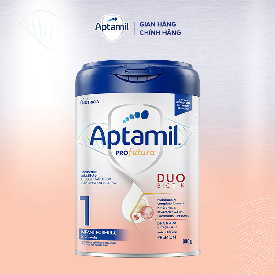 Mô tả Sữa Công Thức Aptamil Profutura Duobiotik 1 Dành Cho Trẻ Từ 0-6 Tháng Tuổi (800g) - 2