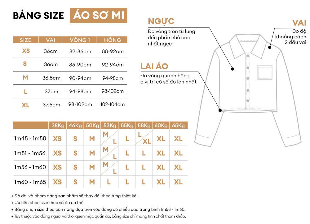 Mô tả Áo sơ mi nữ sọc xanh vải cotton mềm mịn thoáng khí tay liền cổ phối thời trang GUMAC LAF0322 - 1
