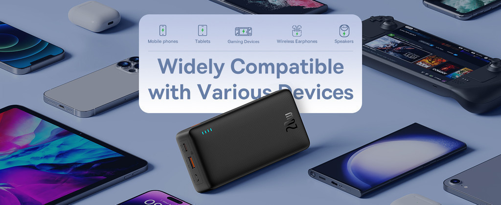 Mô tả Pin sạc dự phòng Baseus Airpow 20000mAh 20W Power Dilevery kèm dây sạc nhanh Usb Type-C - 7