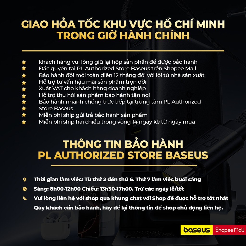 Mô tả Bộ sạc nhanh Type-C Baseus Super Si 25W PD/ QC3.0 Quick charger, With Cable Type-C To Type-C 1m - 1