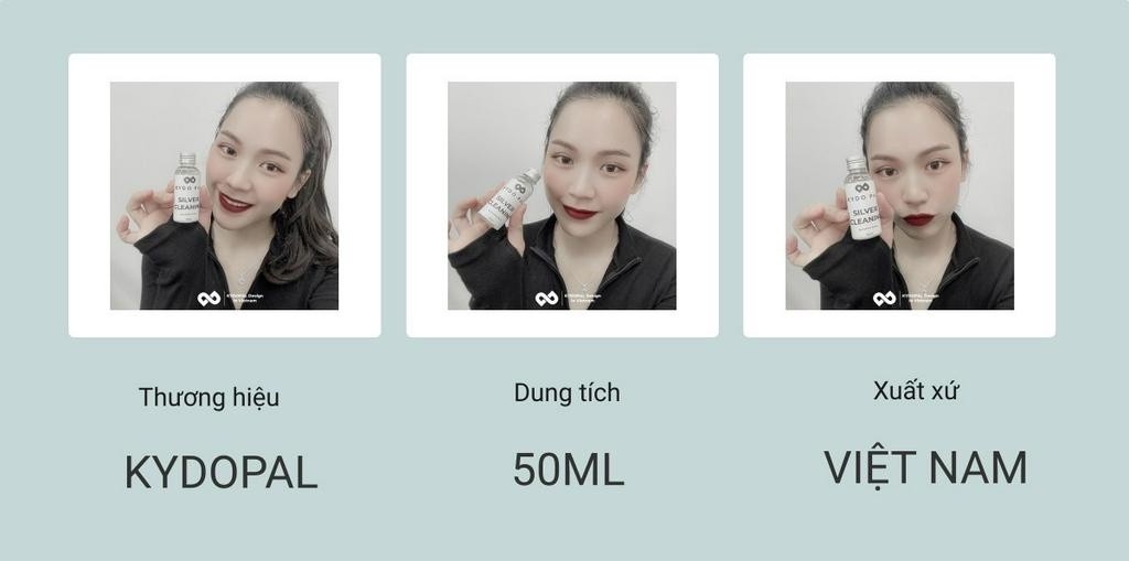 Mô tả Nước rửa bạc KYDOPAL 9P1 làm sáng trang sức bạc - 2