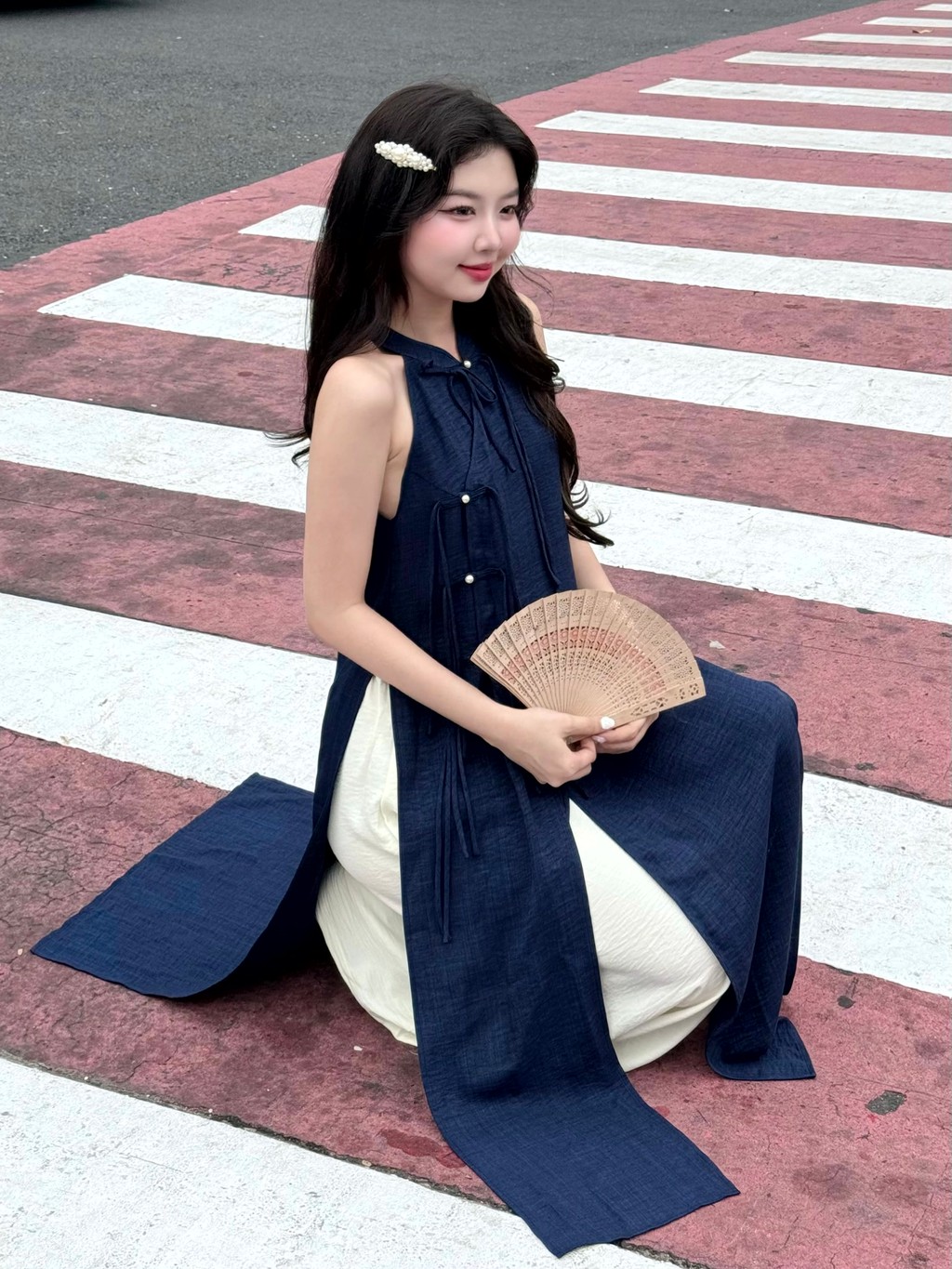 Set Ao Dai GAGO mau do