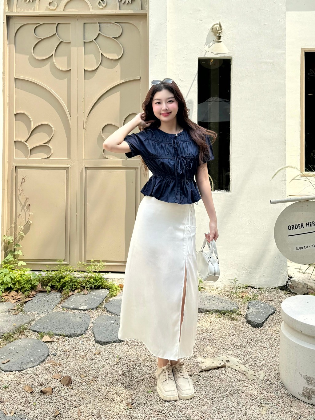 Áo Babydoll GAGO GA4866 màu đỏ