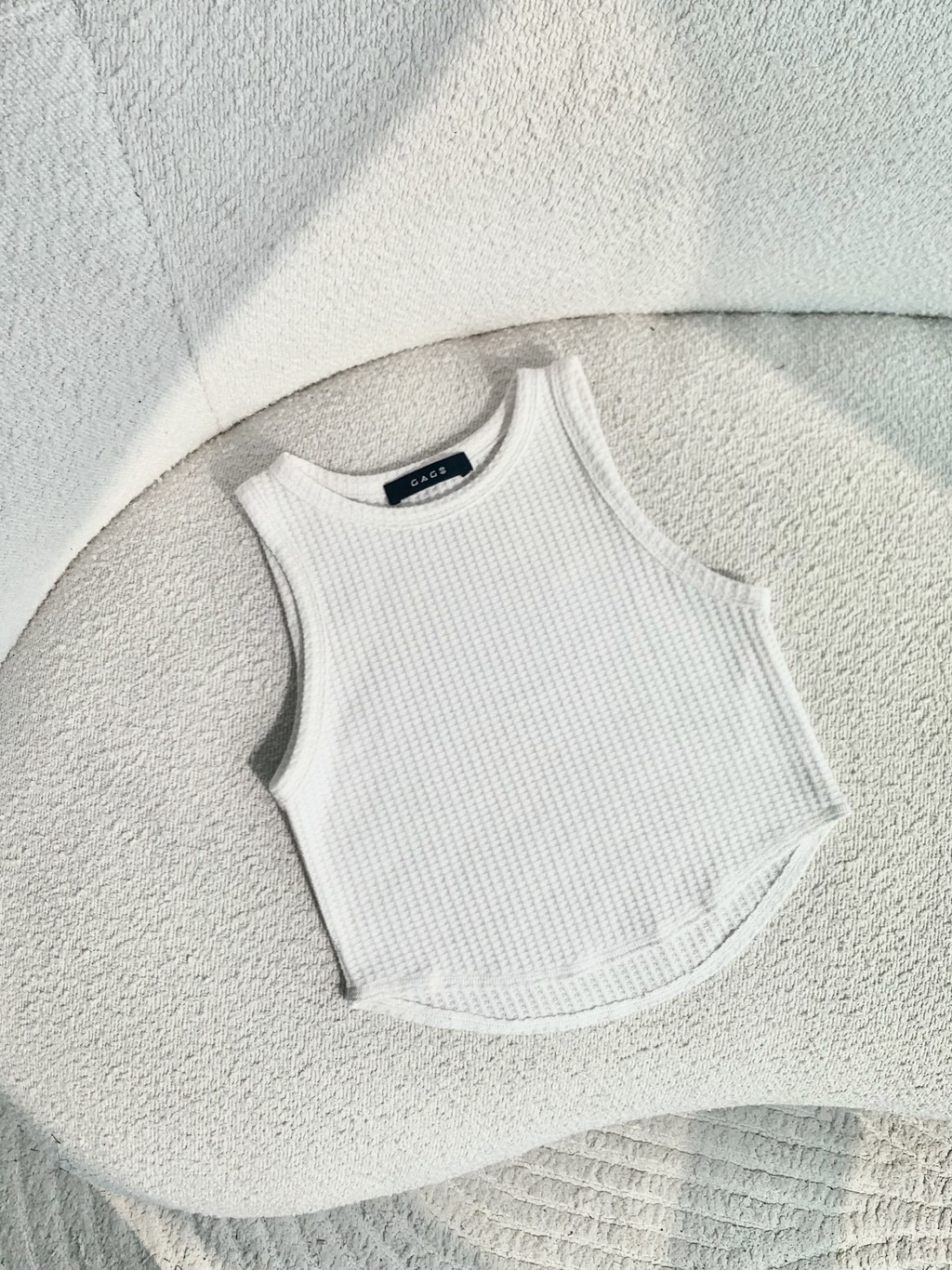 Mô tả Áo Croptop Nữ Kiểu Tanktop Thun Cổ Tròn Vạt Bầu Thời Trang Phong Cách Hàn Quốc GAGO GA4468 GA4469 GA4470 GA4471 - 1