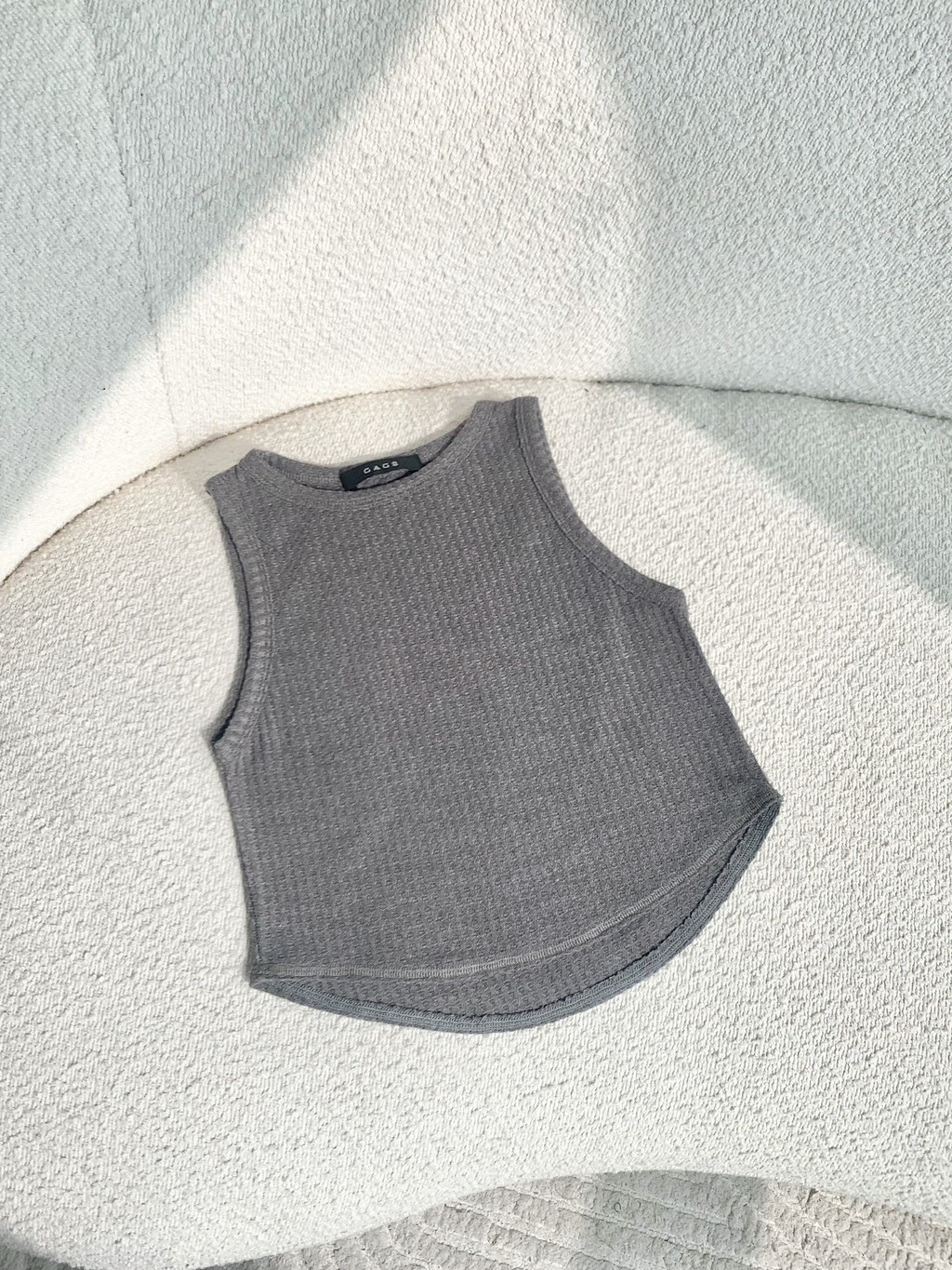 Mô tả Áo Croptop Nữ Kiểu Tanktop Thun Cổ Tròn Vạt Bầu Thời Trang Phong Cách Hàn Quốc GAGO GA4468 GA4469 GA4470 GA4471 - 4