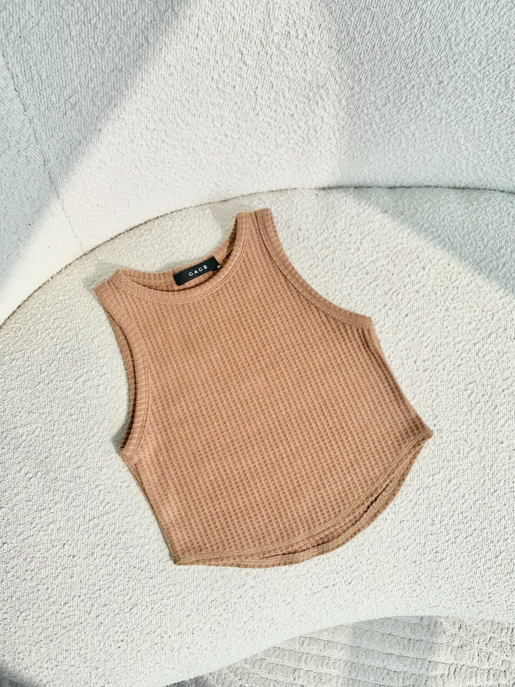 Mô tả Áo Croptop Nữ Kiểu Tanktop Thun Cổ Tròn Vạt Bầu Thời Trang Phong Cách Hàn Quốc GAGO GA4468 GA4469 GA4470 GA4471 - 5