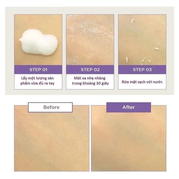 Mô tả Gel Làm Sạch Tế bào Da C.h.ế.t THE FACE SHOP White Jewel 120ML - 3