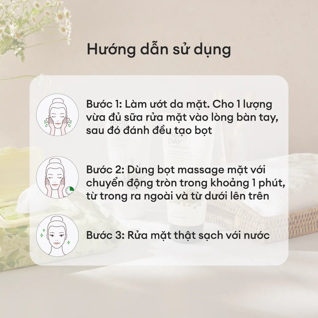 Mô tả Combo Sữa Rửa Mặt Làm Sạch Lỗ Chân Lông THE FACE SHOP Jeju Volcanic Lava 70ml + SRM 100ML - 4