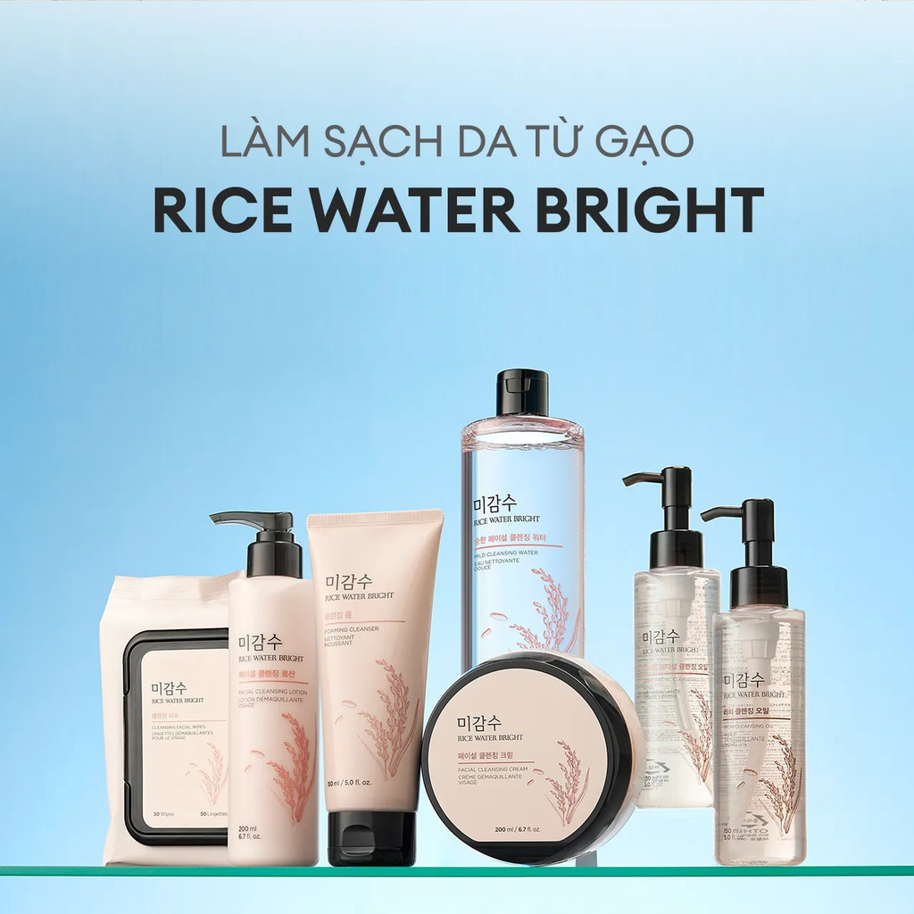 Mô tả Combo 2 Sữa Rửa Mặt Sạch Da Thefaceshop Rice Water Bright Cleansing Foam 100mlx2 - 2