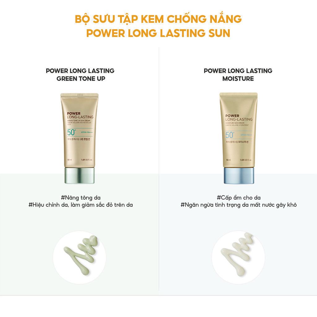 Kem chống nắng TheFaceShop Natural Sun ECO Power Long-Lasting SPF50+ PA+++ thông tin