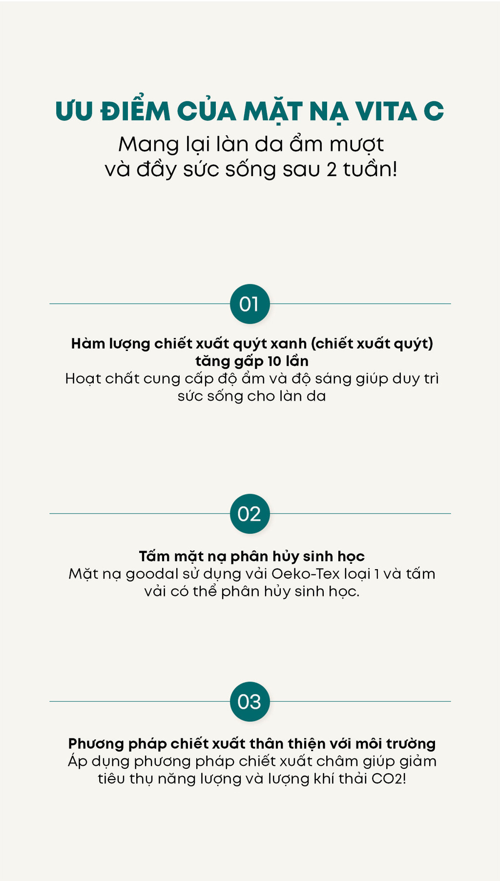 Mô tả Combo Goodal Sáng Da Green Tangerine Vita C Dark Spot Care - Tinh Chất 40ml + Kem Dưỡng 40ml+ Chống Nắng - 2