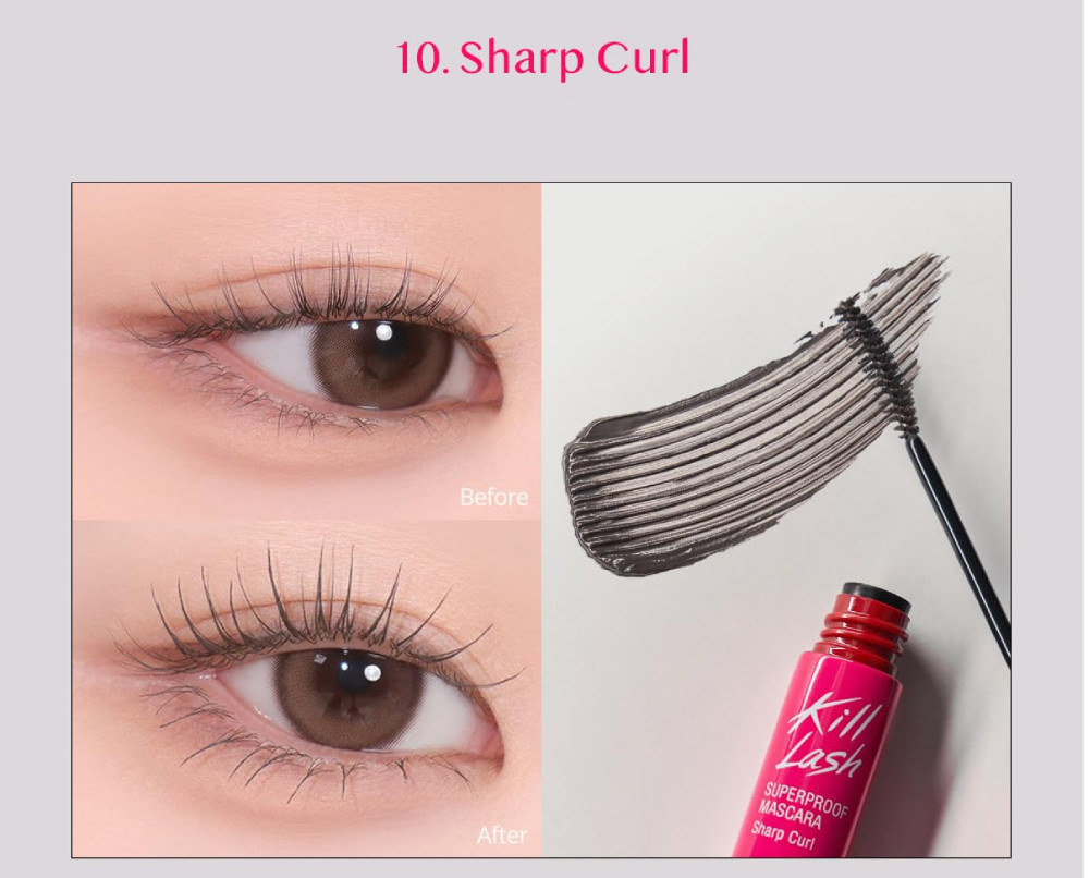 Mô tả Mascara Làm Cong Mi, Chống Trôi Clio Kill Lash Superproof Mascara 7g - 4
