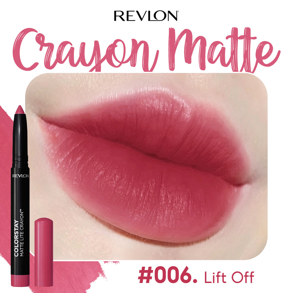 Mô tả Son Bút Chì Lì Mịn Lâu Phai Revlon Colorstay Matte Lite Crayon (1.4g) - 4