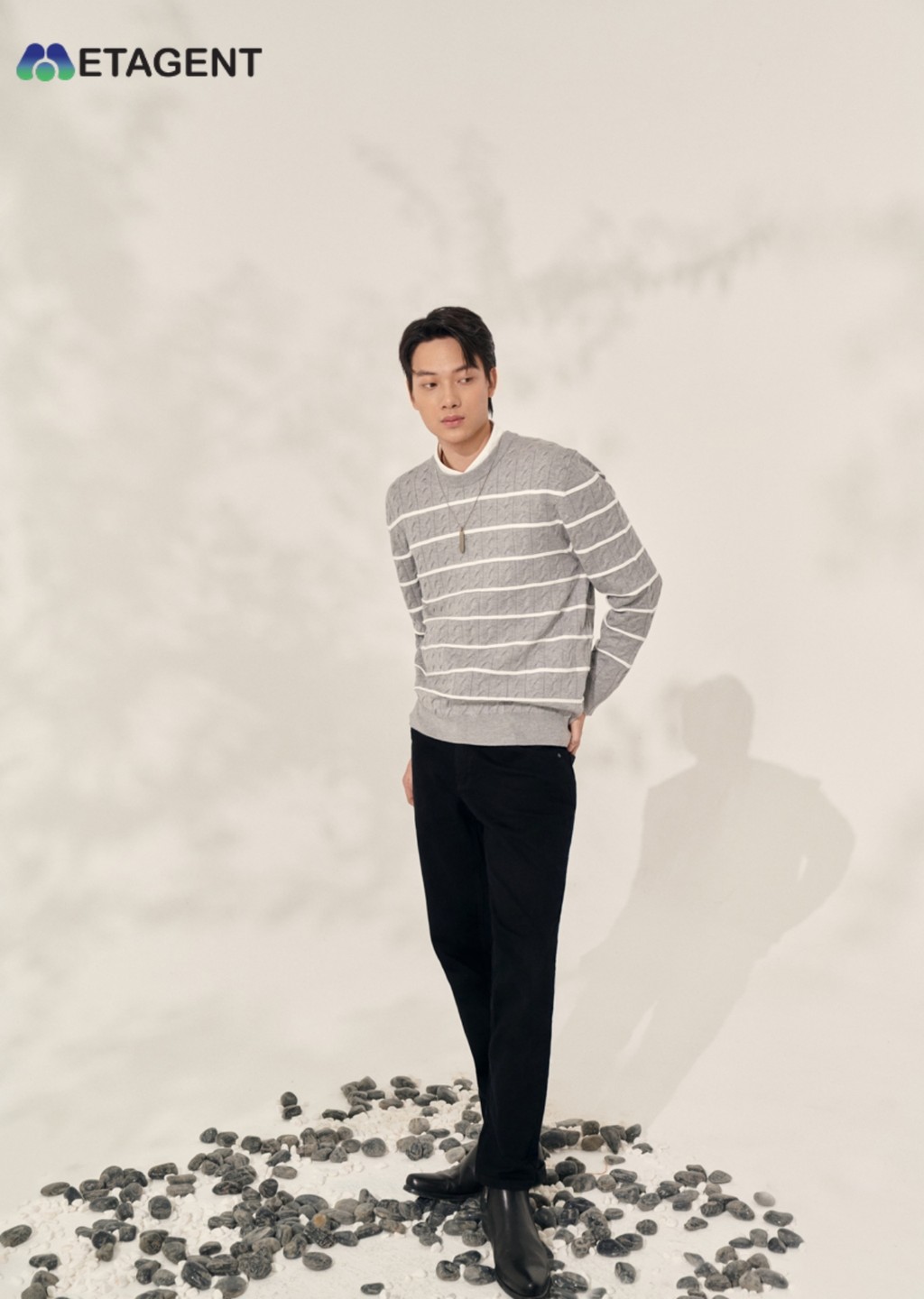 Mô tả Quần Jeans Slim nam Metagent MS 25E4107 - 2