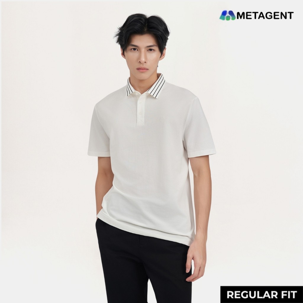 Mô tả Áo Polo nam chất liệu SUPIMA COTTON cao cấp Metagent MS 57E4209 - 5