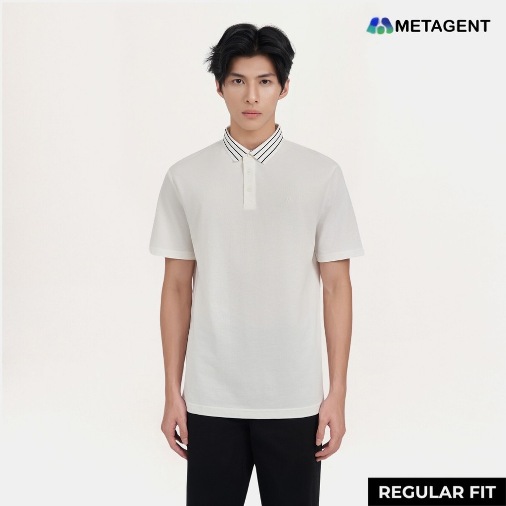 Mô tả Áo Polo nam chất liệu SUPIMA COTTON cao cấp Metagent MS 57E4209 - 6
