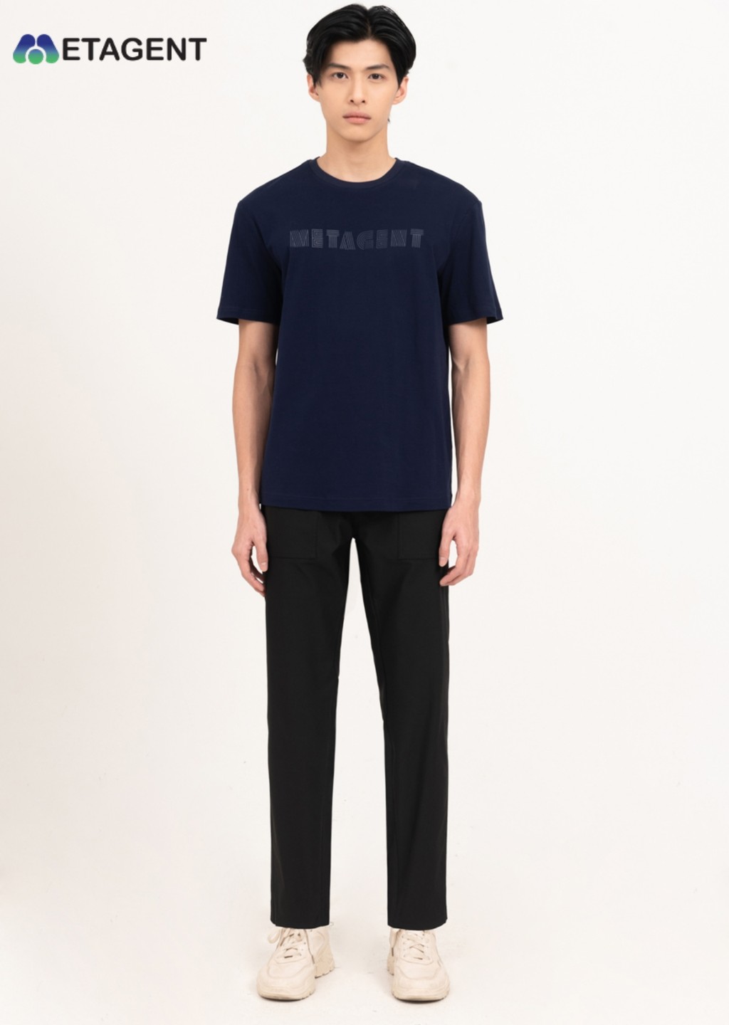 Mô tả Quần Khaki Basic nam Metagent MS 22E4039 - 4