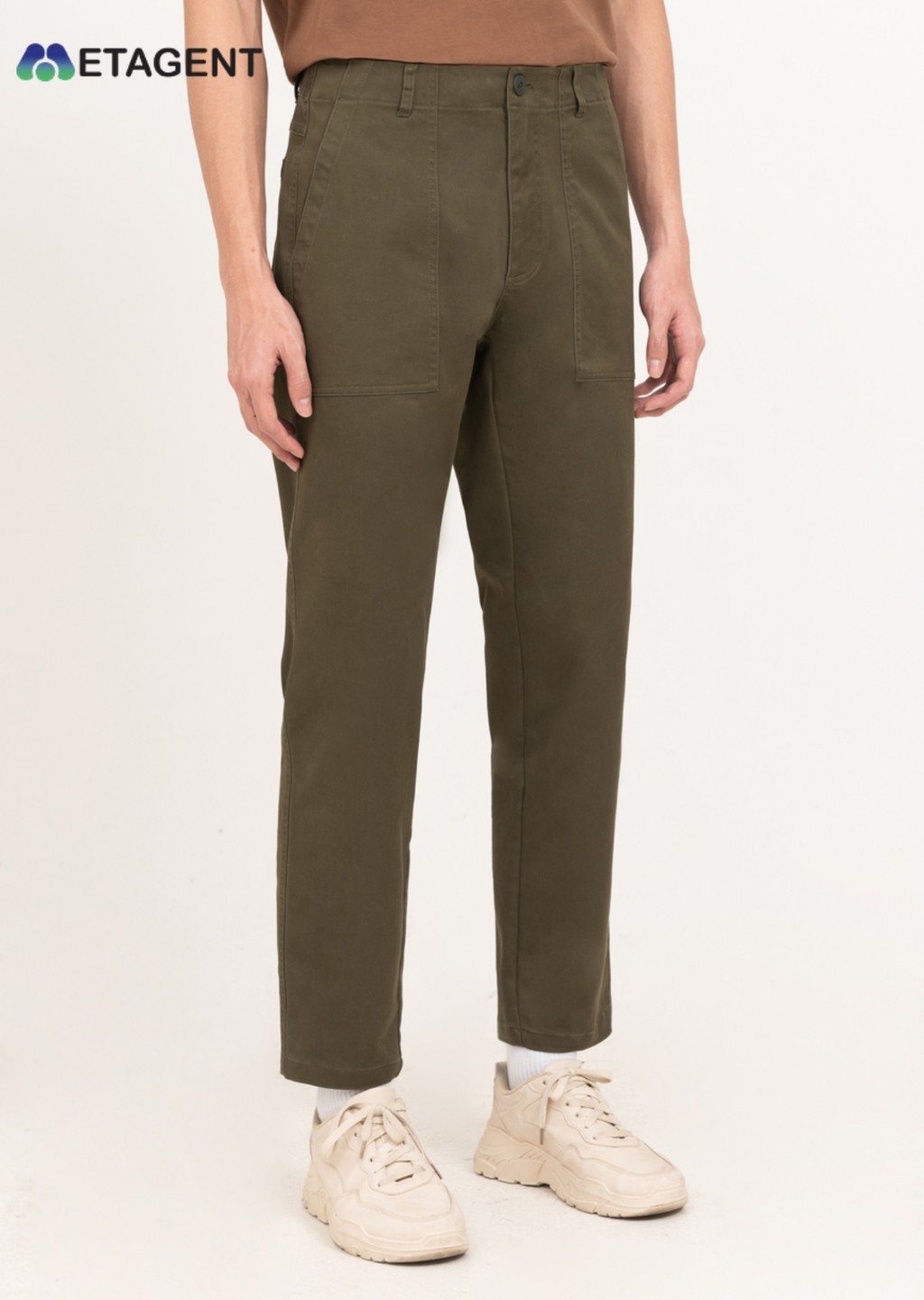 Mô tả Quần Khaki Basic nam Metagent MS 22E4039 - 7