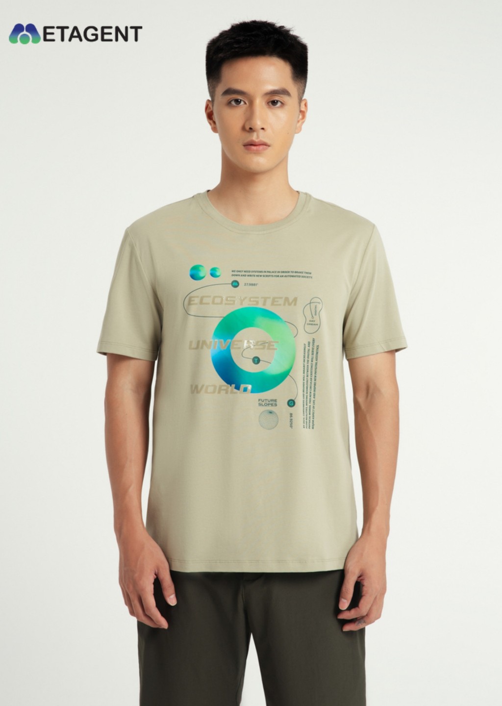Mô tả Áo thun Universe nam Metagent MS 57E3587 - 7
