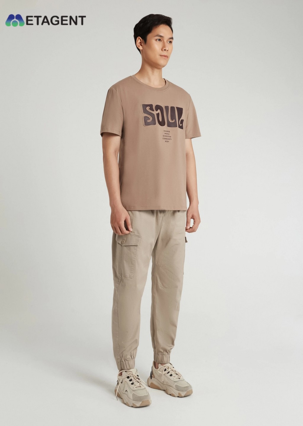 Mô tả Áo thun nam SOUL dáng Regular Fit Metagent MS 57E3588 - 3