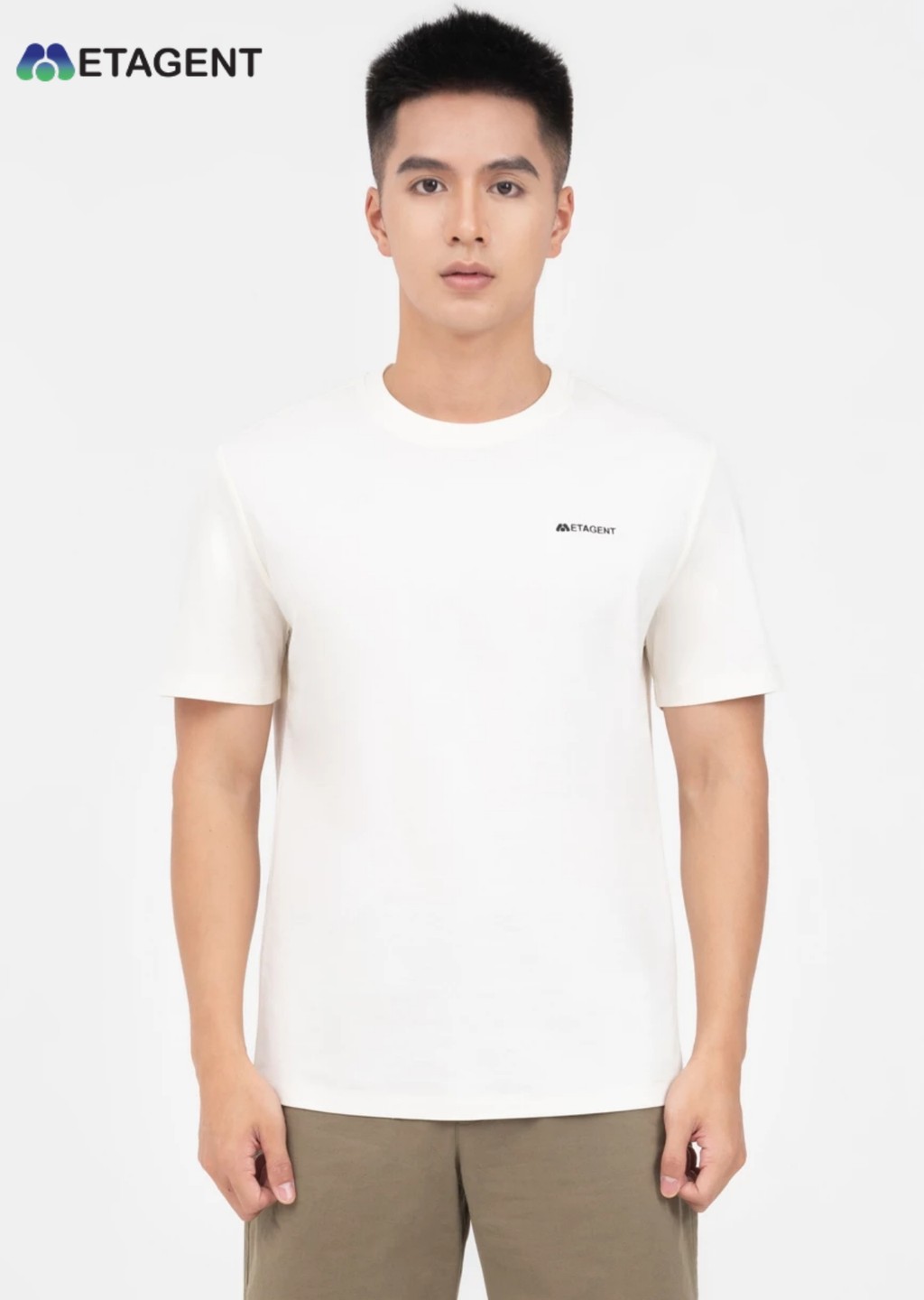 Mô tả Áo thun nam chất liệu ICE COTTON cao cấp Metagent MS 57E3874 - 4