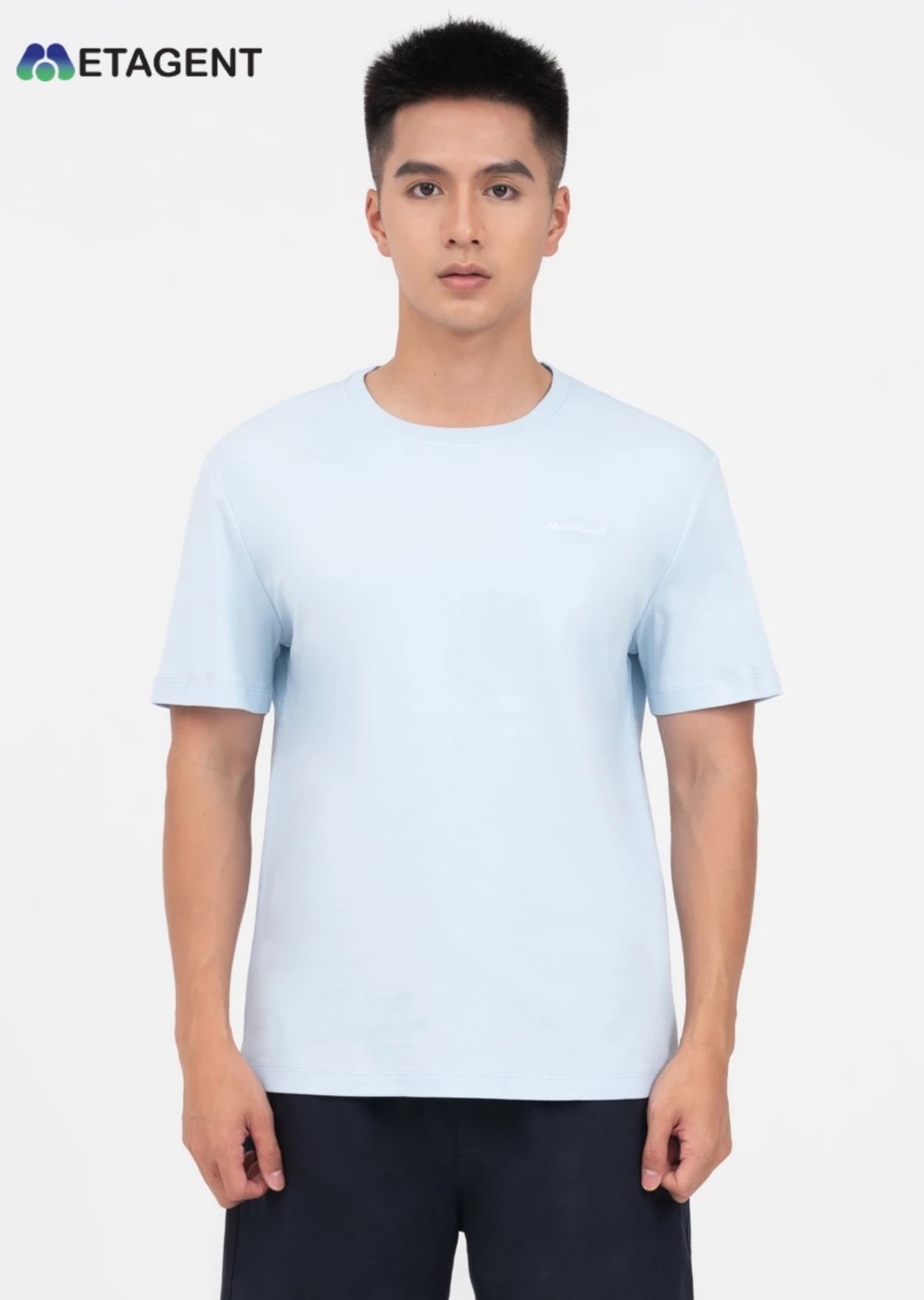 Mô tả Áo thun nam chất liệu ICE COTTON cao cấp Metagent MS 57E3874 - 5