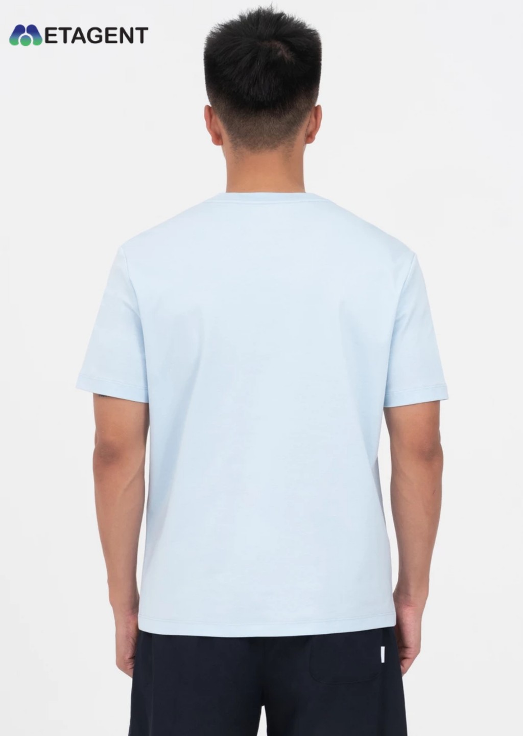 Mô tả Áo thun nam chất liệu ICE COTTON cao cấp Metagent MS 57E3874 - 6