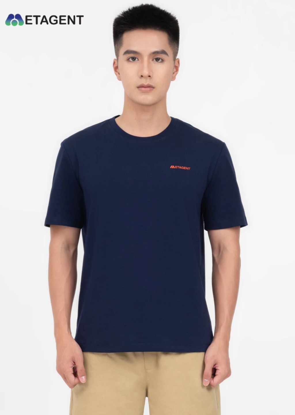 Mô tả Áo thun nam chất liệu ICE COTTON cao cấp Metagent MS 57E3874 - 7