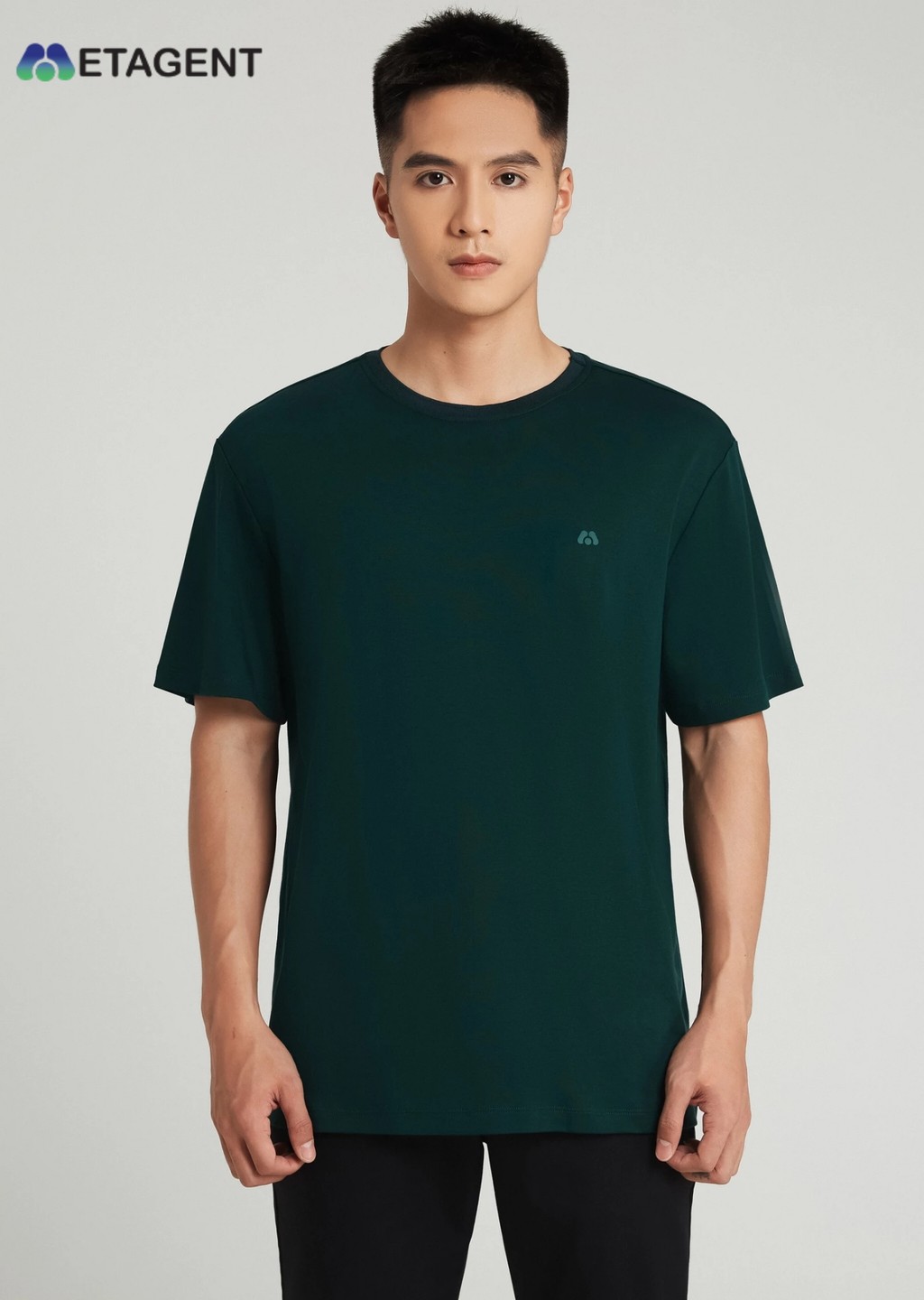 Mô tả Áo thun nam basic dáng Regular Fit Metagent MS 57E3416 - 7