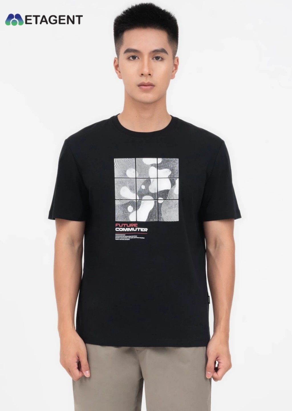 Mô tả Áo thun nam chất liệu ICE COTTON cao cấp Metagent MS 57E3930 - 9