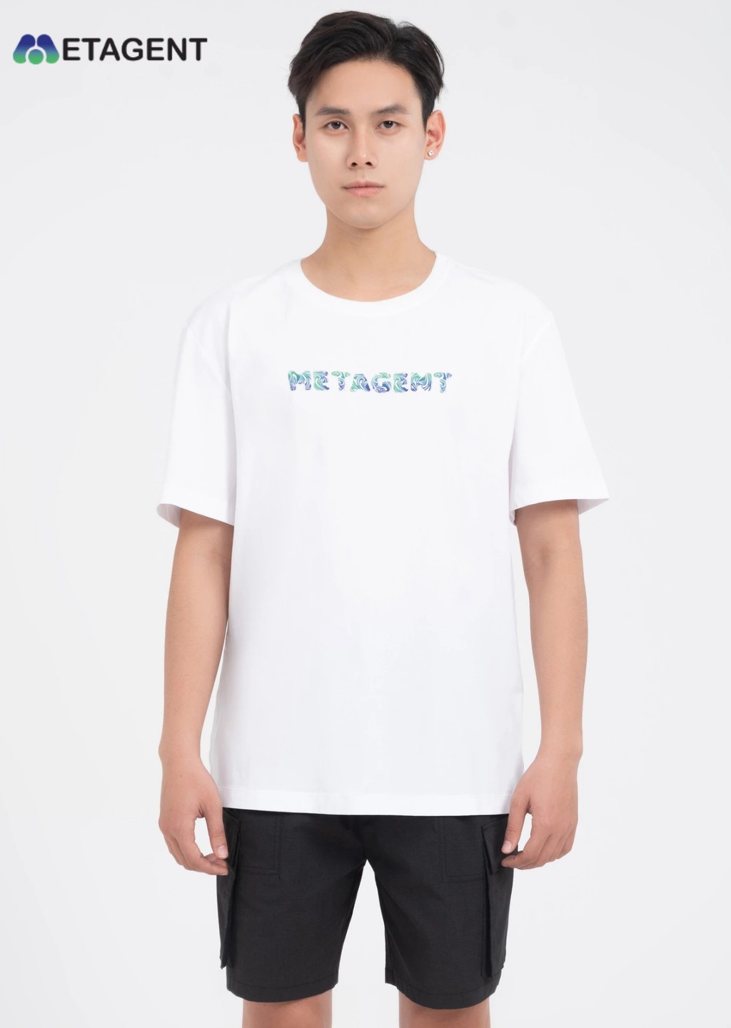 Mô tả Áo thun nam dáng Regular Fit METAGENT MS 57E3593 - 4