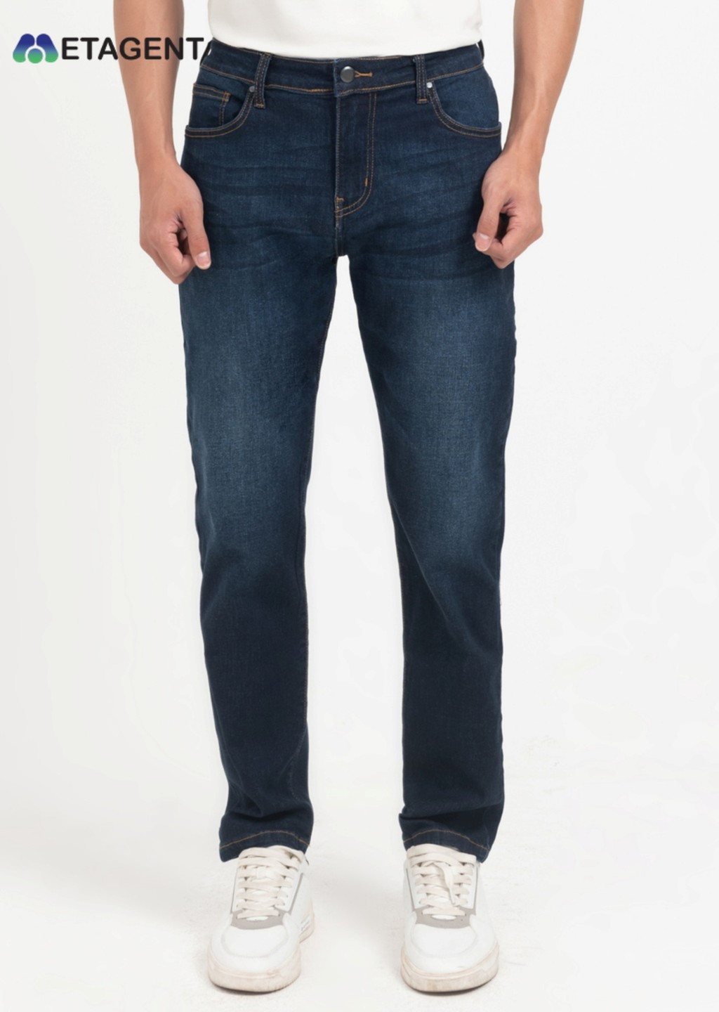Mô tả Quần jeans nam dáng Regular Metagent MS 25E3826 - 5