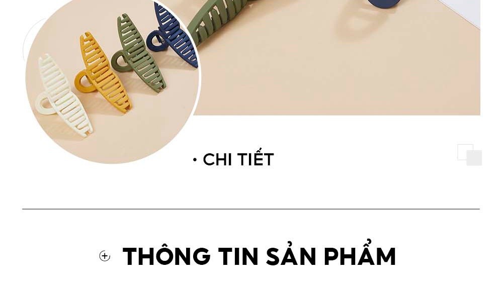 Mô tả Kẹp tóc Lovito kiểu cơ bản phong cách thường ngày L004003 (Màu Xanh dương đậm/xanh lá cây/Vàng/Trắng) - 3