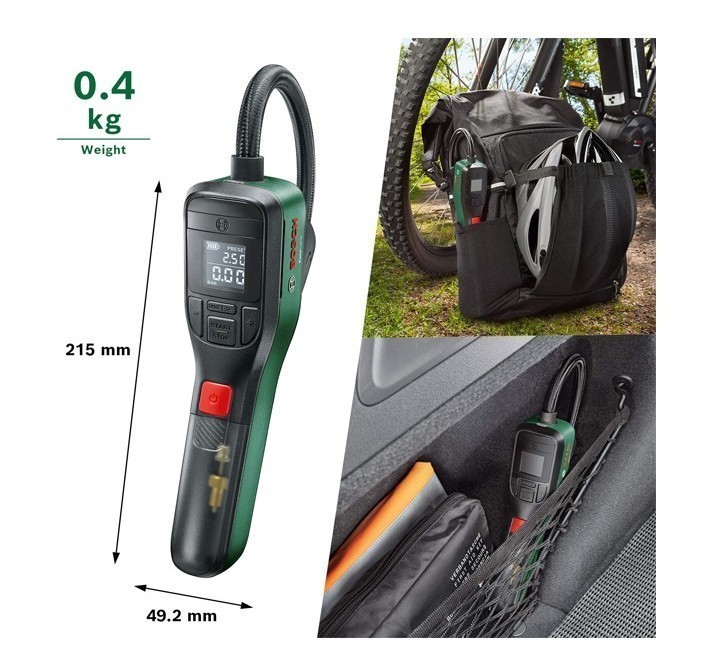 Máy Bơm Cầm Tay Đa Năng Bosch ÐA NANG(EASYPUMP) - Thời Gian Chạy Tối Đa 20 Phút- Bảo Hành Chính Hãng