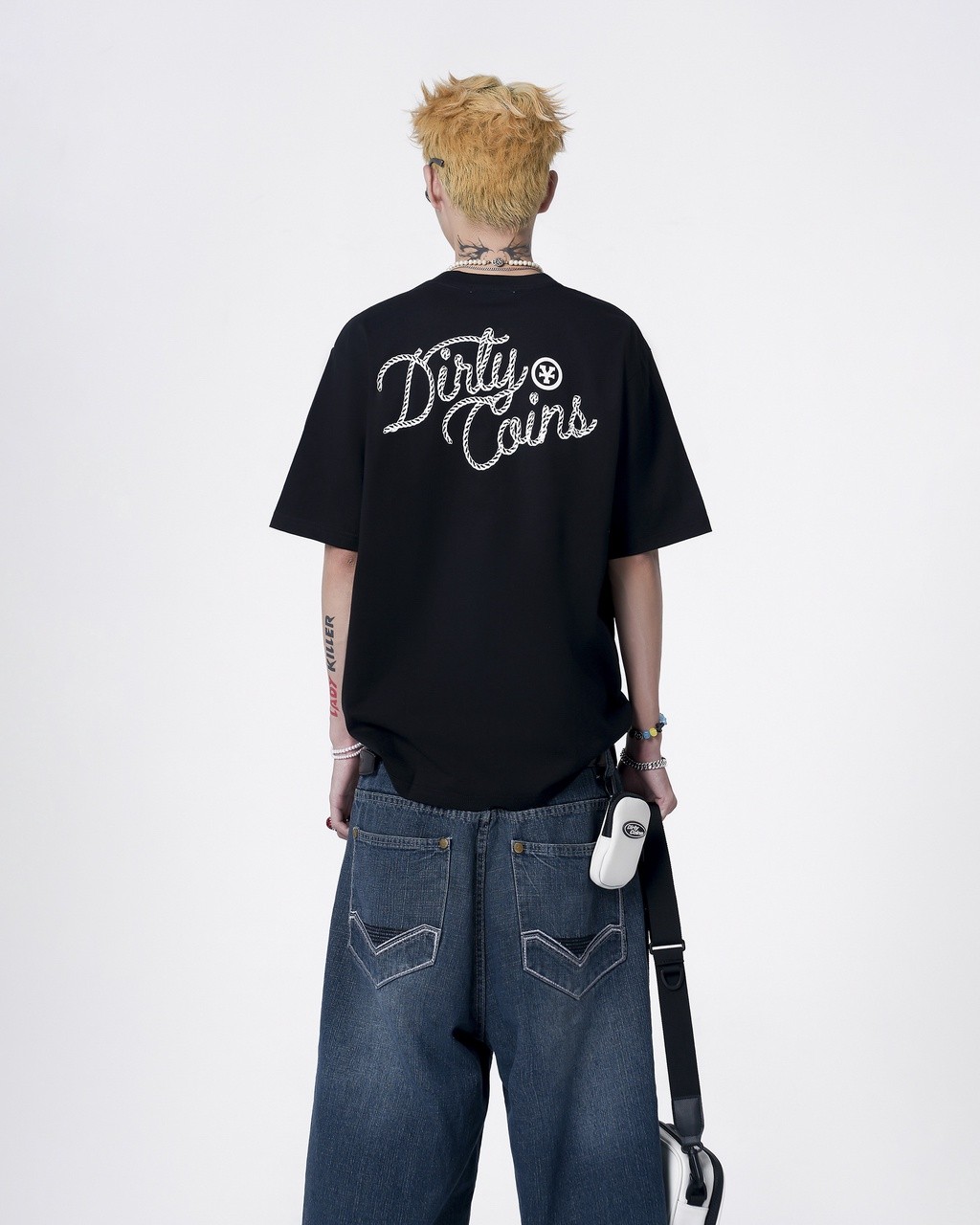 Mô tả Áo Thun DirtyCoins Rope Print Regular T-shirt - 3