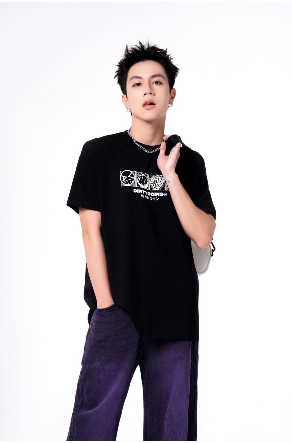 Phối đồ với áo DirtyCoins Dico Mate T-Shirt 1
