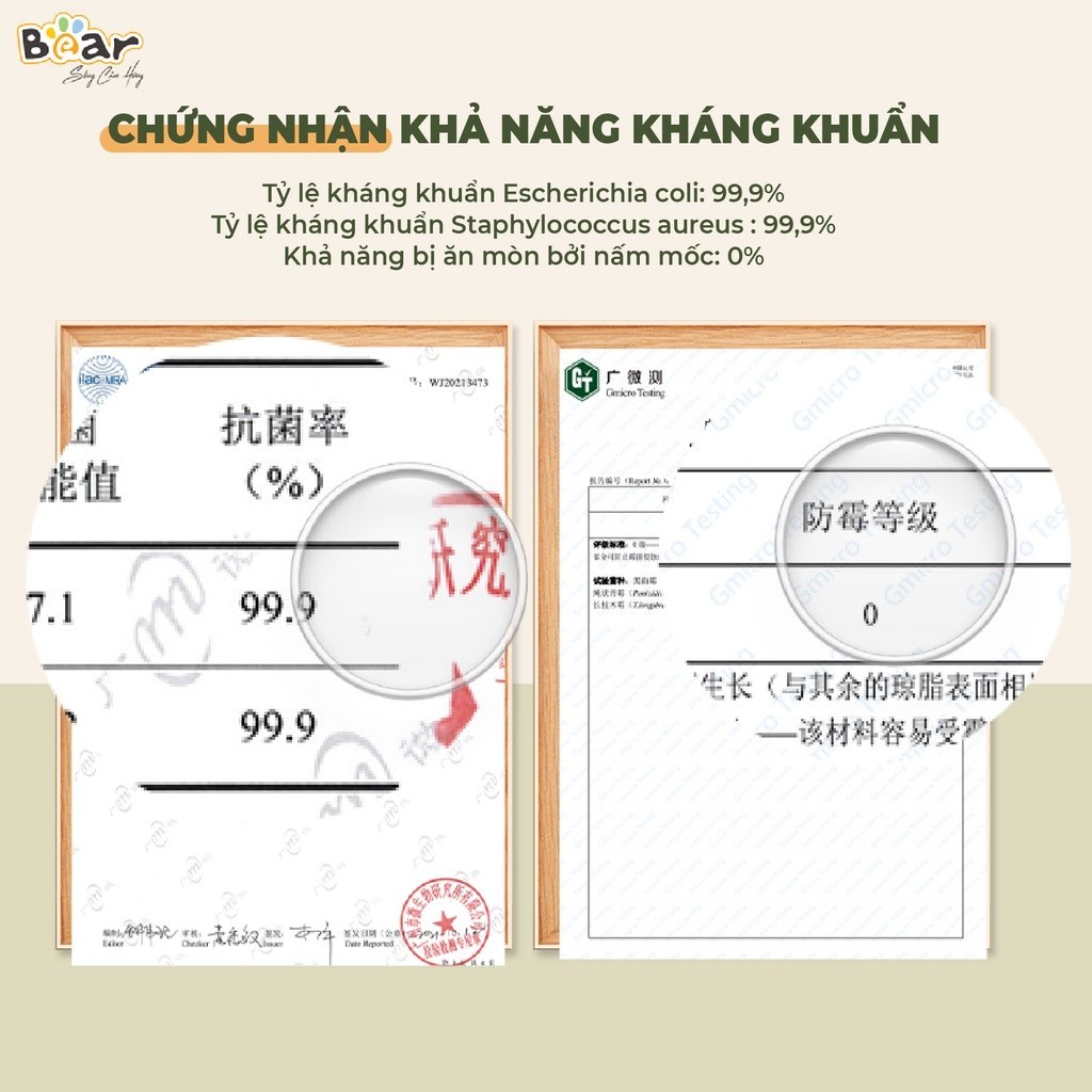 Mô tả Thớt Bear Cao Cấp Chống Khuẩn Chất Liệu An Toàn Bề Mặt Chống Trượt Dễ Vệ Sinh Dùng Nhà Bếp CX-E0023 - 4