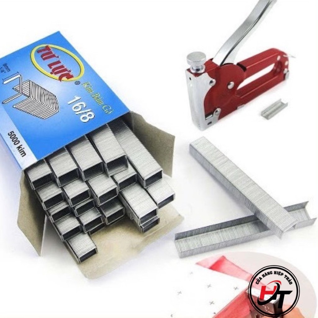 Súng bắn ghim gỗ máy bấm ghim cầm tay kìm dập gim đỏ SBG-TOP-DO ...