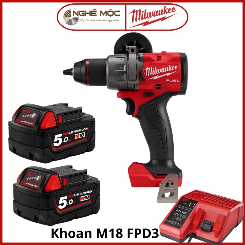 Bộ máy khoan động lực M18 FPD3 Milwaukee khoan Milwaukee FPD3 chính ...