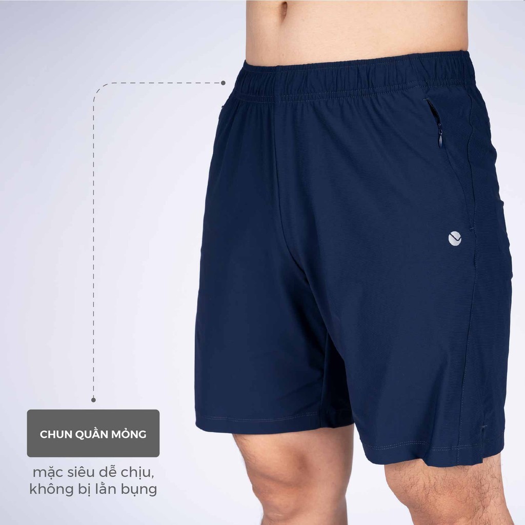 Mô tả Quần Short Thể Thao Nam LV24S04M301 Có Khoá Túi Livan Sport Chính Hãng, Quần Đùi Nam Tập Thể Thao - 4