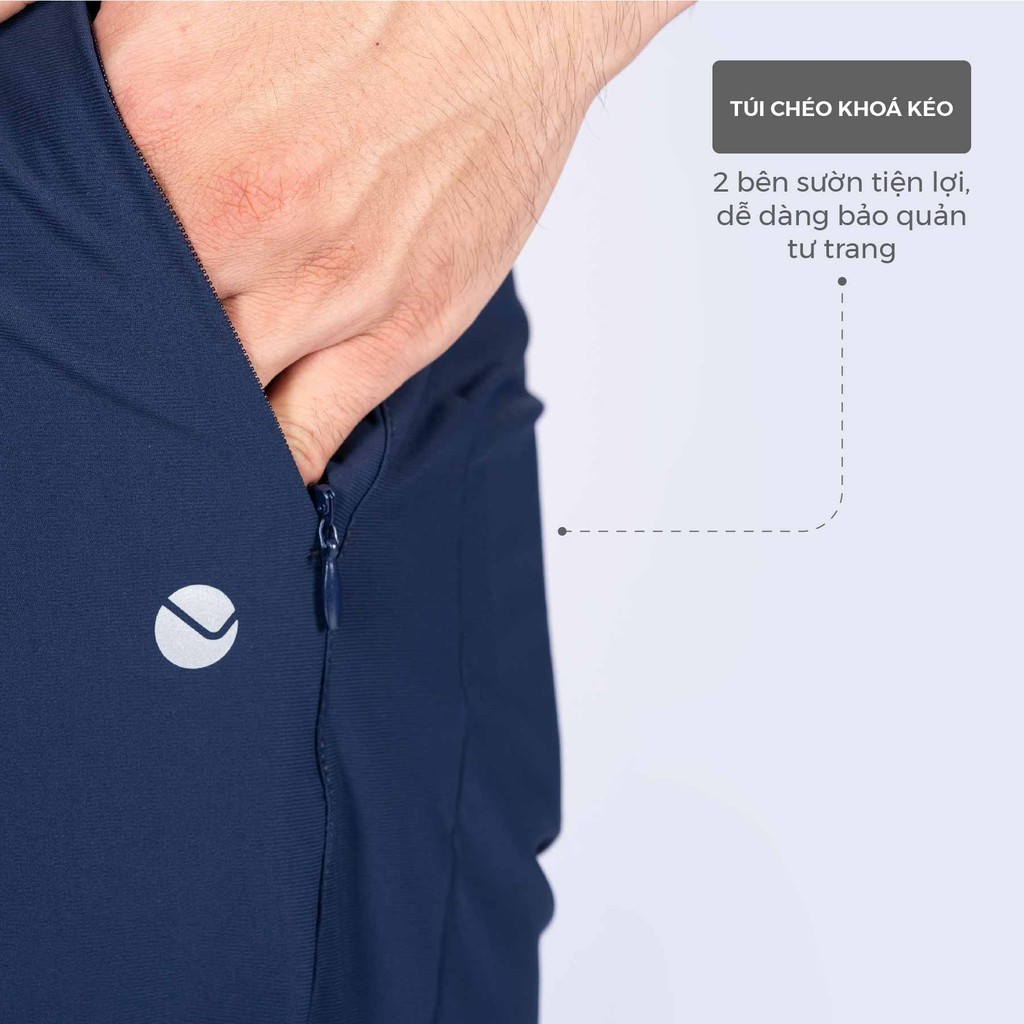 Mô tả Quần Short Thể Thao Nam LV24S04M301 Có Khoá Túi Livan Sport Chính Hãng, Quần Đùi Nam Tập Thể Thao - 6