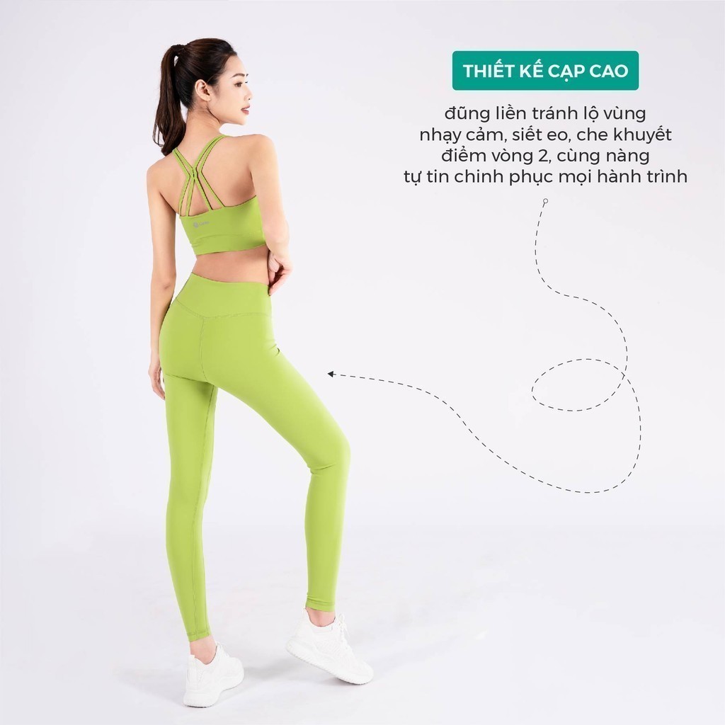 Mô tả Bộ Tập Yoga LV24N01F501 Áo Bra Yếm Đệm Rời & Quần Legging Cạp Cao Livan Sport, Bộ Tập Yoga Nữ, Đồ Tập Yoga Nữ - 10