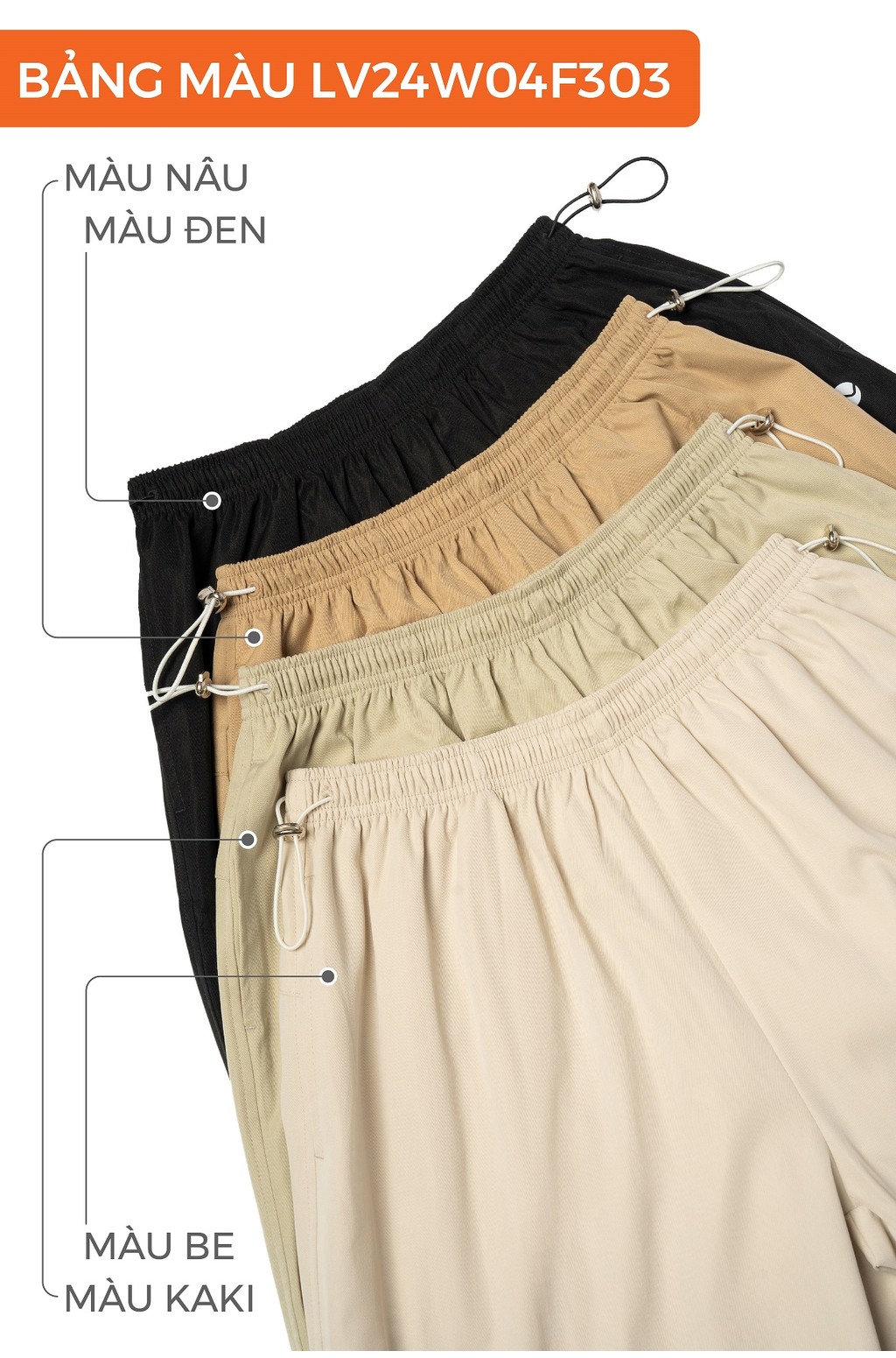 Mô tả Quần Ống Rộng, Quần Jogger Nữ Vải Gió Cạp Chun Rút Dây Livan Sport Cao Cấp, Quần Nữ Form Rộng - 7