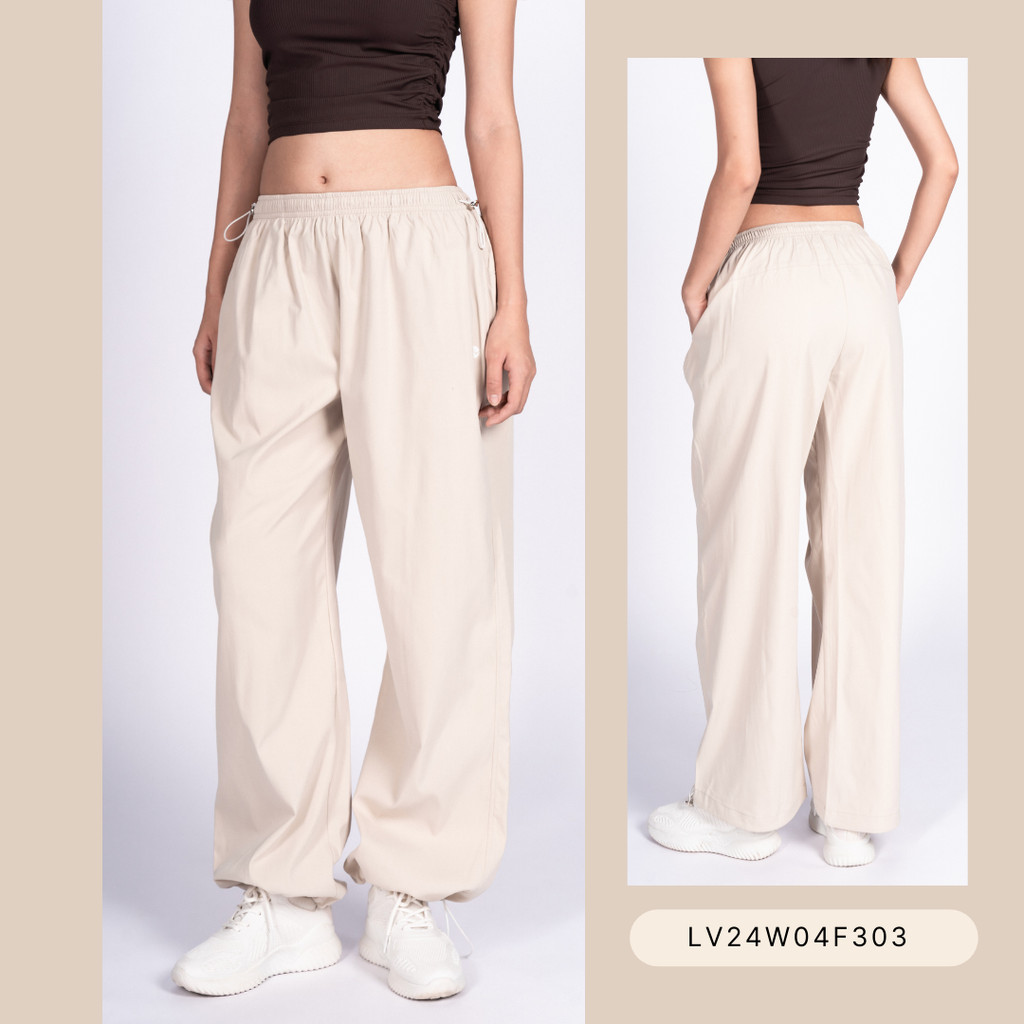 Mô tả Quần Ống Rộng, Quần Jogger Nữ Vải Gió Cạp Chun Rút Dây Livan Sport Cao Cấp, Quần Nữ Form Rộng - 10