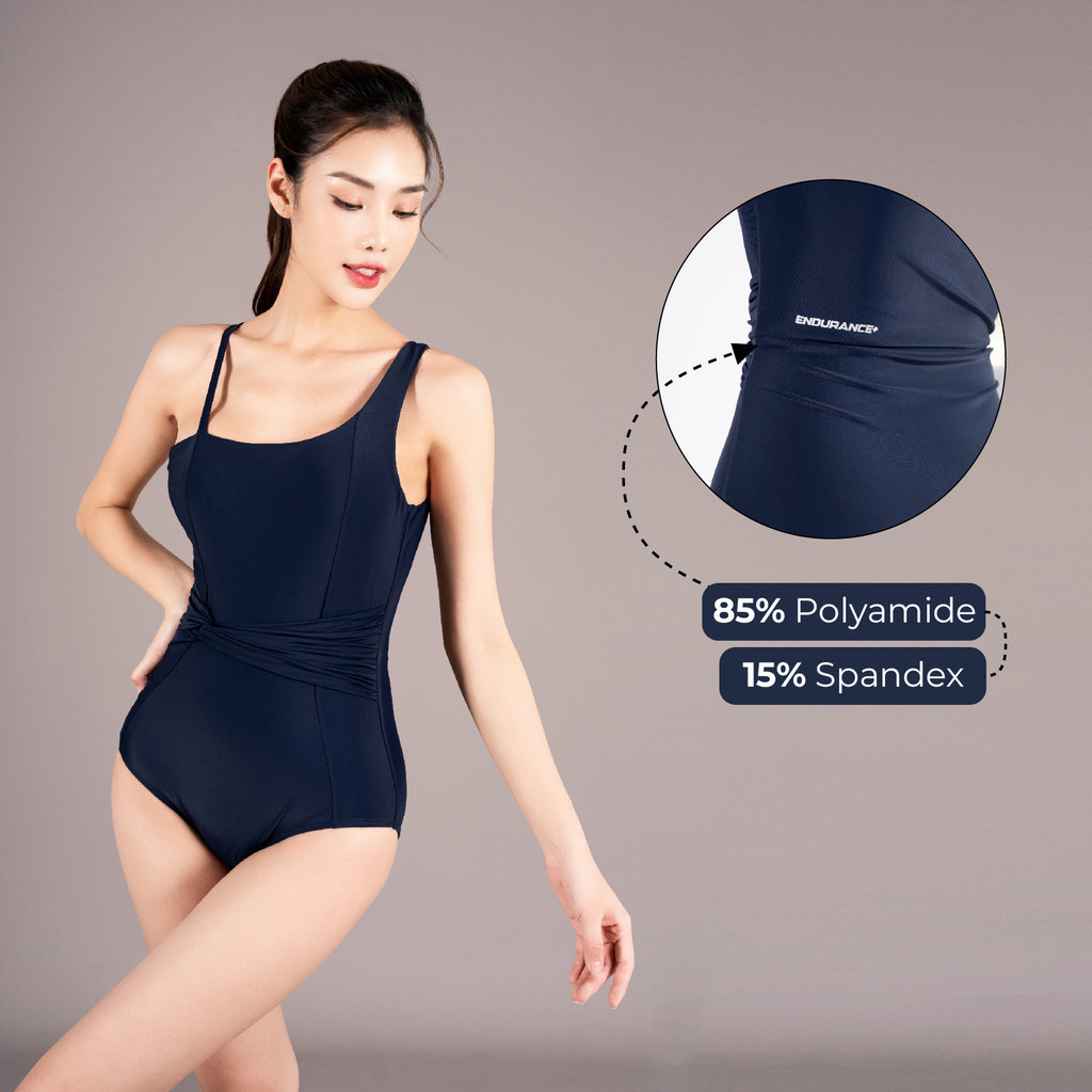 Mô tả Bộ Đồ Bơi Nữ Lệch Vai Livan Sport LV24N07-F401 Kèm Đệm Tháo Rời, Bộ Bơi Nữ Liền Thân - 1