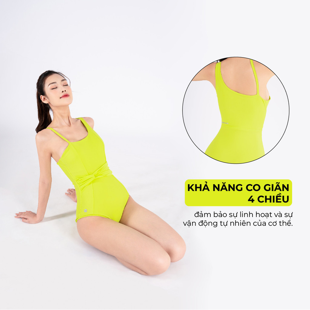 Mô tả Bộ Đồ Bơi Nữ Lệch Vai Livan Sport LV24N07-F401 Kèm Đệm Tháo Rời, Bộ Bơi Nữ Liền Thân - 5