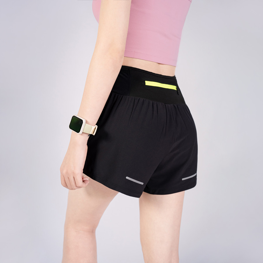 Mô tả Quần Chạy Bộ Nữ 2 Lớp Livan Sport, Quần Running, Quần Chạy Nữ, Quần Chạy Có Cạp Đựng Đồ Tiện Lợi, Quần Running 2 Lớp Nữ - 5