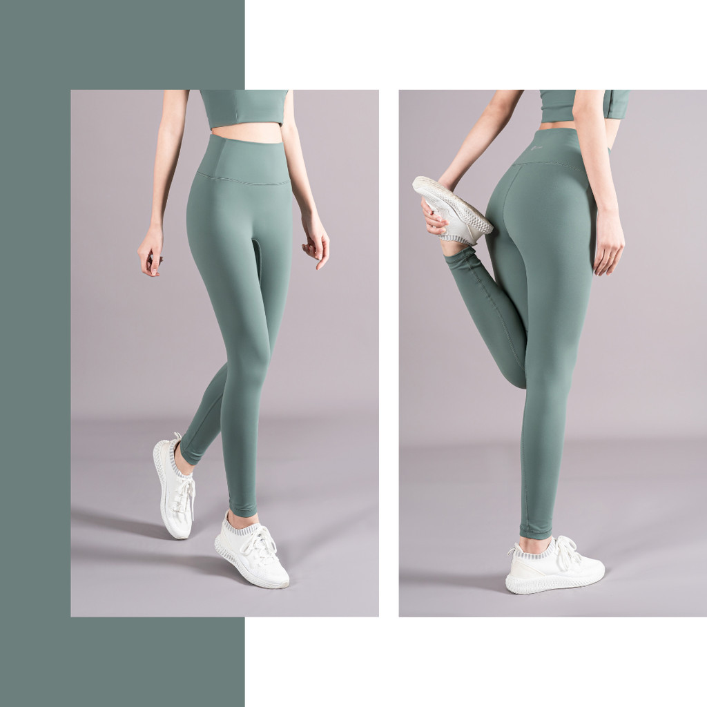 Mô tả Quần Legging Nữ Tập Yoga Basic Livan Sport Co Giãn Cạp Cao Mềm Mịn Ôm Form, Quần Legging Nữ, Quần Legging Tập Gym - 7
