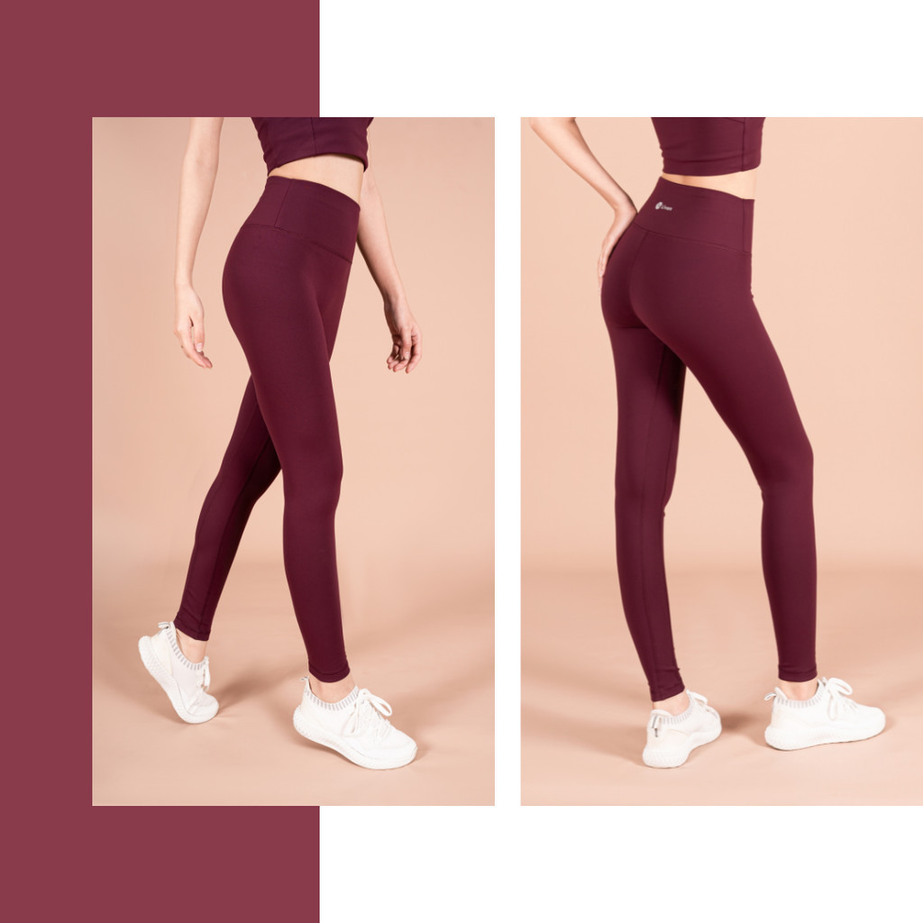 Mô tả Quần Legging Nữ Tập Yoga Basic Livan Sport Co Giãn Cạp Cao Mềm Mịn Ôm Form, Quần Legging Nữ, Quần Legging Tập Gym - 8