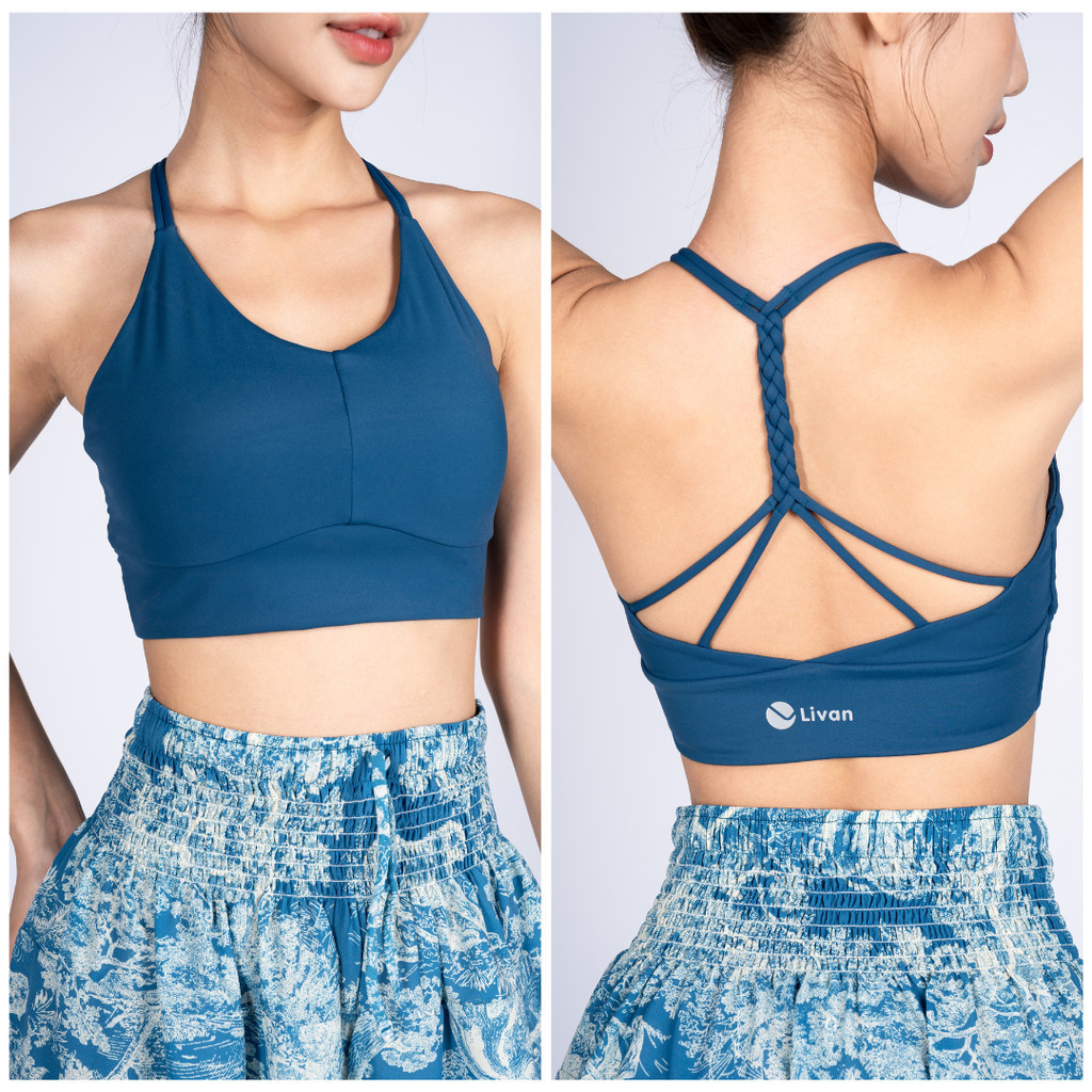 Mô tả Áo Bra Tập Yoga Gym Kèm Đệm Rời Livan Sport Nhiều Màu Sắc Lựa Chọn, Áo Bra Thể Thao, Áo Bra Kèm Đệm - 10